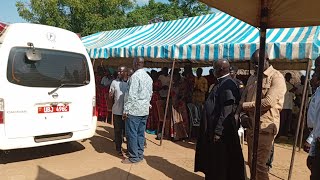 REV. FR. PETER OELU'S BODY ARRIVES TO HIS HOME VILLAGE IN OLIANAI - WERA