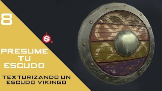 Cómo hacer un escudo Vikingo con ▐Substance Painter▐ Final p08