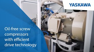 Oil-free screw compressors | Yaskawa & AquaAir