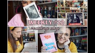 WEEKLY #22 | Reading vlog | Art & Soul, Red, White & Royal Blue y Por trece razones