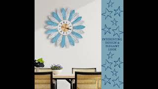 Floral Design Based Contemporary Wall Art, Clock & Decor...for more details do WhatsApp 9084513569