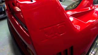 Eddy Fiuza Details a Ferrari F40 gets a detail in south florida.