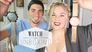 MVMT WATCH UNBOXING with my Husband!