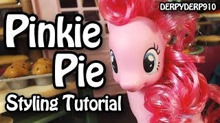 My Little Pony:  Pinkie Pie Hair Styling Tutorial