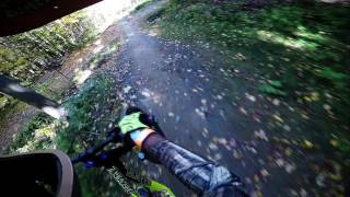 Downhill bike park session Thunder mountain MA gopro hero5