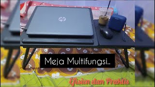 SOLUSI YANG TEPAT untuk Bekerja dirumah | Review Meja Laptop 👩‍💻