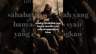 Said bin Amr; sahabat Rasulullah yang banyak menulis syair islam