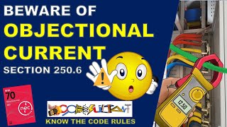 OBJECTIONABLE CURRENTS-SECTION 250.6 NEC 2023