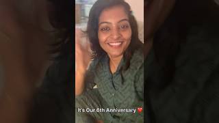 எங்களுடைய Wedding day கொண்டாட்டம்💕#anniversary   #husbandwife #trending #tamil #song #youtubeshorts