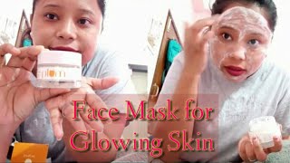 Face Mask for Glowing Skin l Plum face mask l sophifunlife