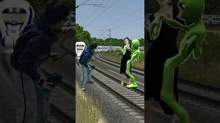 funny train vfx girl magic video #shorts​ #youtube​