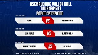 🔴Live Bola Voli ASEMRUDUNG Putra Tunggon VS Altan Jr