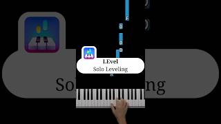 LEvel - Solo Leveling - piano tutorial 🎶 #piano #sololeveling