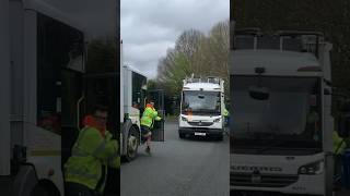 Mercedes Econic Refuse Truck on Garden Waste, NME + ZMV #shorts