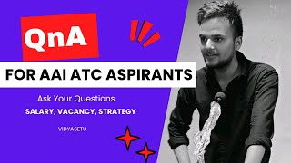 QnA with AAI ATC Aspirants | Answering Your Questions | Junior Executive Exam 2024