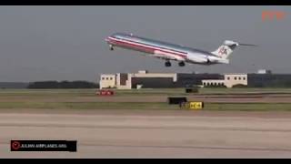 Ultimo Despegue Del MD-80 Al Servicio De American Airlines