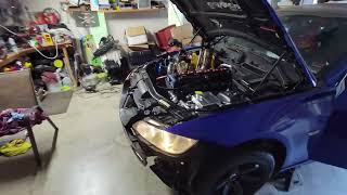 2JZ swapped BMW e92 335i. Maxxecu idle tuning with Mead Motorsports.