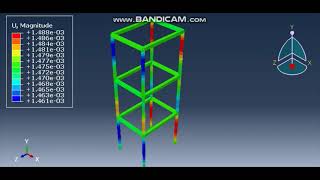 Design of SLIDING LEVER MECHANISM FOR REDUCING EARTHQUAKE ACCELERATION IN BUILDINGs usingABAQUS