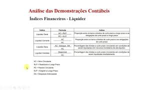 Aula   Indices Financeiros de Liquidez