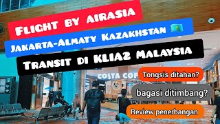 Kazakhstan Trip #1 Pengalaman Naik Air Asia Jakarta-Almaty Kazakhstan Transit di KLIA2