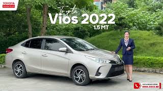 Xả kho - Cần bán ngay Toyota Vios 1.5MT 2022 cũ - GIÁ SỐC I TOYOTA THÁI HOÀ TỪ LIÊM