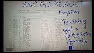 SSC GD 2024 Tripura Cut Off Marks I SSC GD Coaching Agartala 2025 I Call 70058285829 I SSC CHSL CGLI