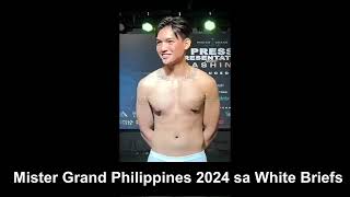 Mainit na Labanan: Mga Kandidato ng Mister Grand Philippines 2024 sa White Briefs