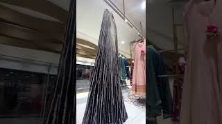 @sakshisindhi Pakistani Long bridal Dress Black Party wear long Maxi Gown +919888799315 #weddingdres