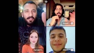 Rajab butt vs zarnab khan live tiktok match on TikTok #viral #tiktok #ytshorts  #rajabfamily #short