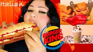 Trying Burger kings Ghost Pepper Nuggets & Italian Chicken Sandwich plus Exciting News 🔥🎉