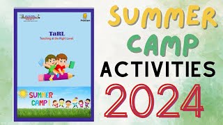 Summer camp activities for students of AP-2024||#Summeractivies |Instructions for teachers