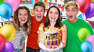 ROBBI ORGANIZZA LA FESTA DI COMPLEANNO DI DANI DI NASCOSTO CON I NOSTRI AMICI NINNA E MATTI!