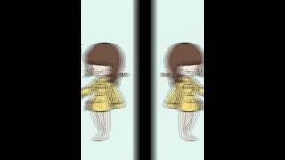 | Seven × Raincoat girl | [meme] [little nightmares] #edit #rek #littlenightmares #memes #shorts