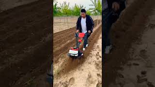 Multifunctional micro-tillage machine, rotary tillage, weeding, ditching, leveling and fertilizing 👍