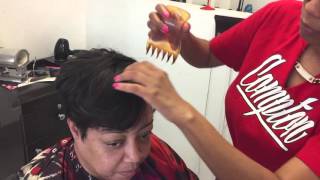 HAIR ESCAPADES How to cut and style a top piece