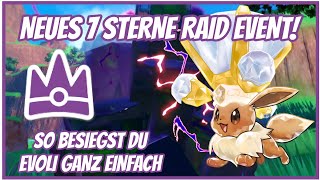 Neues 7 Sterne Raid Event! So besiegst du Evoli ganz einfach - Pokémon Karmesin & Purpur #evoli