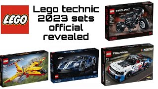 Lego technic 2023 sets official revealed