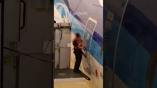 I want that guy checking my plane door if I am on a flight.