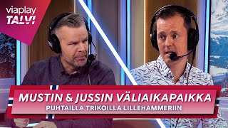 Mustin ja Jussin väliaikapaikka | Puhtailla trikoilla Lillehammeriin