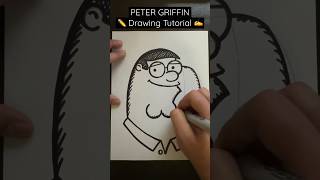 Everyone Can Draw! - PETER GRIFFIN ✍️ Drawing Tutorial 😀✏️ #familyguy #petergriffin #rugormat