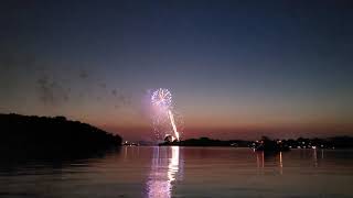 Percy Priest Lake Nashville Shores fireworks finale 2021