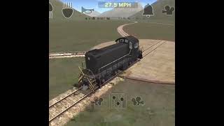 No track riding in Train and rail yard simulator