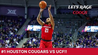 Let's Rage Coogs postgame: #1 Houston Cougars beat UCF, 67-59, clinch share of Big 12 title