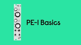 PE-1 - Basics - ALM016