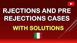 Italian Student Visa Rejections Cases Solutions | Avoid Visa Refusals