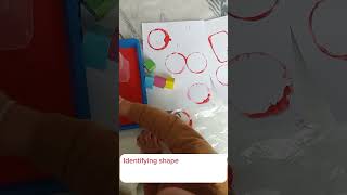 Fun way to Learn Shapes 🔷 #activities #kidfriendly #fun #kids #homeactivities #kidsactivities