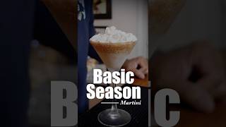 BASIC SEASON MARTINI #coachvino #theprogressbar #cocktails #mindset #motivation