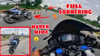 Super Highway Ride 🥵 Full Cornering || long wheelie full 🤬Agressive Ride #race #dailyvlog #crash