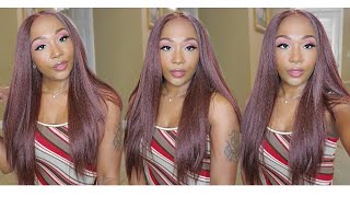 Outre Synthetic Melted Hairline HD Lace Front Wig - KATIANA Ft. Samsbeauty.com