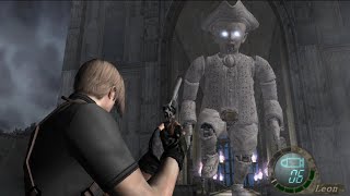 Messing with Salazar's Statue in Resident Evil 4